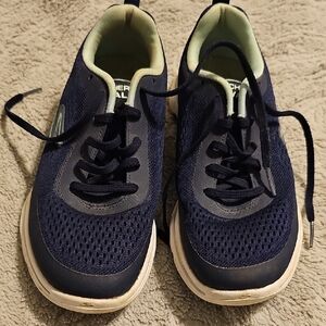 Skechers Walk Navy Sneakers Women Size 6 Sport Activewear Outerwear